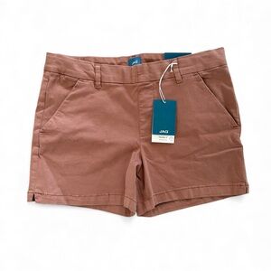 Jag Jeans Women's Maddie 5” Mid Rise Short Tobacco - 14